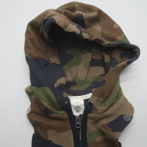 Veronica Beard Camo Hoodie Dickey Insert - Picture 5 of 7